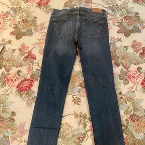 Zara Women's Skinny Jeans - Dark Blue